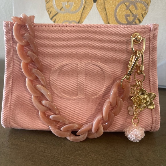 NWOT Pink Designer Women's Mini Bag - Picture 1 of 4